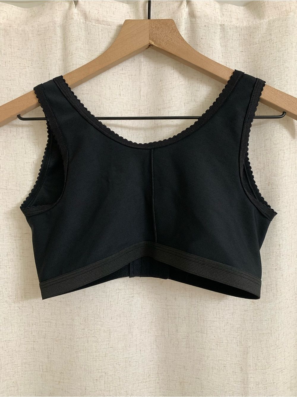 Marena Recovery Front and Shoulder Closure Support Bra in Black Size 34 / 36 - Picture 5 of 5